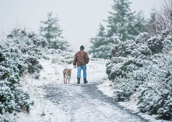 Snowfalls are expected to be restricted to the east of the country
