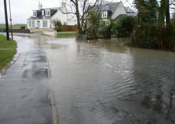 Flooding at Letham Terraces is causing neighbours grief