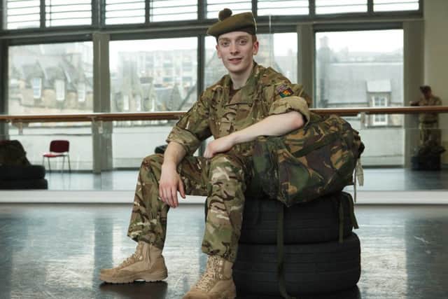 Duncan Anderson from Falkirk in 5 Soldiers: The Body is the Frontline