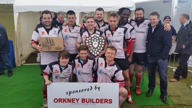 Grangemouth Stags in Orkney 7s tournament May 2016