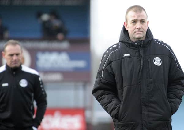 Craig Tully will not take charge of East Stirlingshire next season. Picture by Alan Murray.