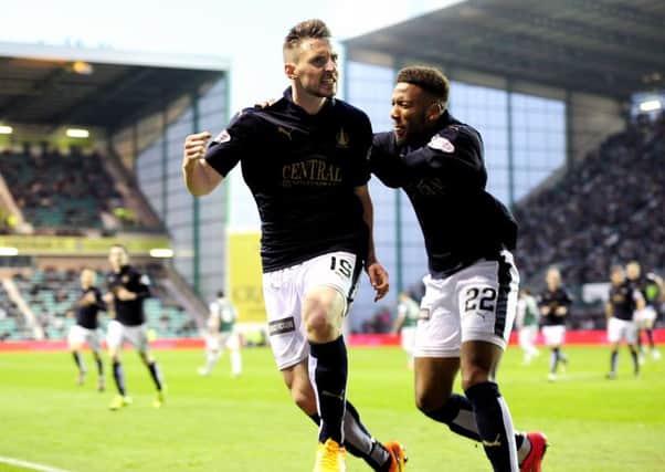 Bob McHugh hit another late leveller for Falkirk