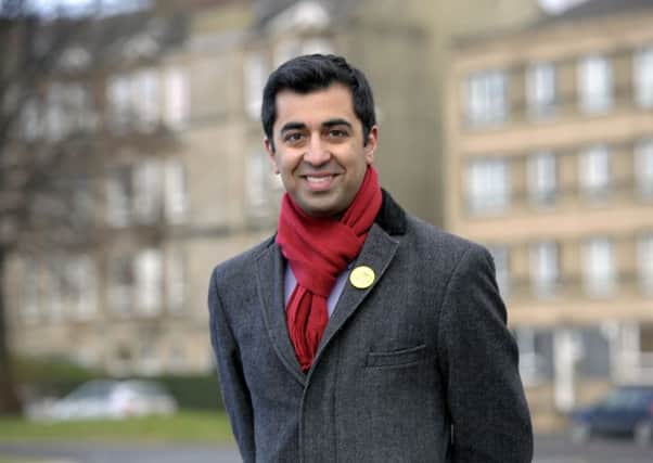 SNP MSP, Humza Yousaf. Picture: John Devlin
