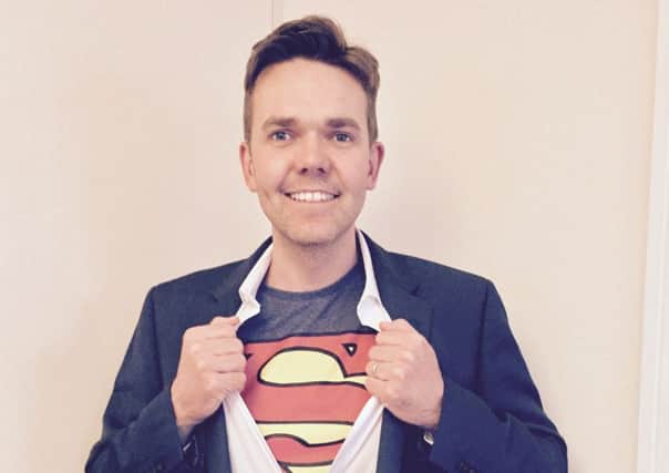 Larbert's Alan Young has been awarded superhero status by his company