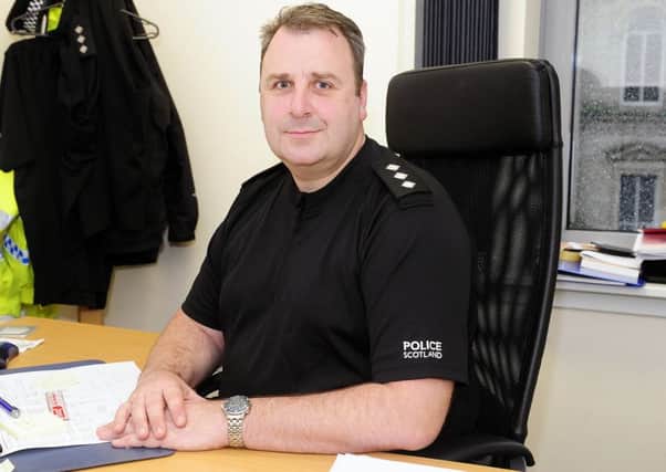 Chief Inspector Damian Armstrong, Falkirk area commander
