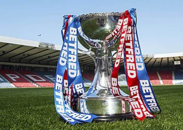 The Betfred Cup fixtures are out