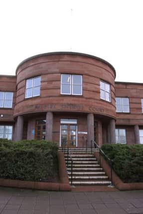 Conway appeared at Falkirk Sheriff Court