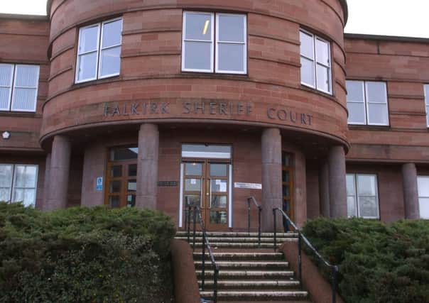 James Baillie was jailed for seven months at Falkirk Sheriff Court