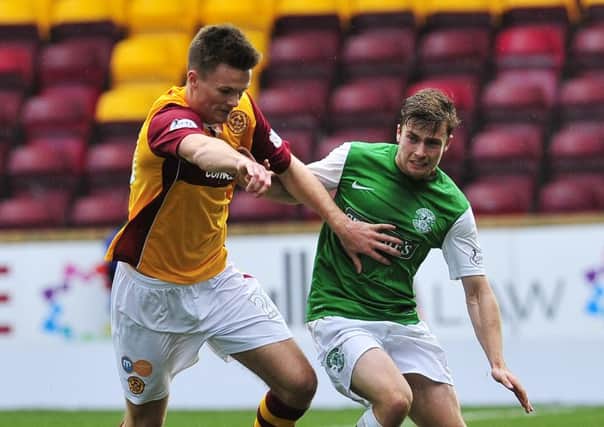 Fraser Kerr in his Motherwell days
