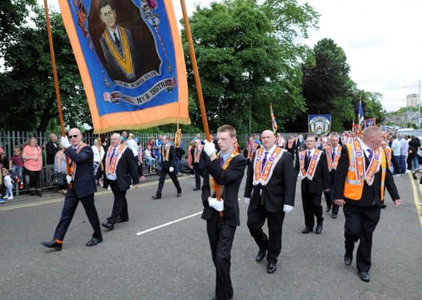 The Orange Order will be marching through Falkirk on Saturday