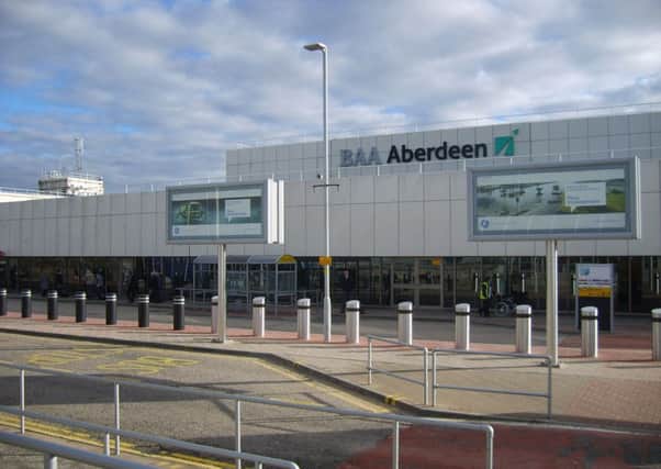Aberdeen International Airport.