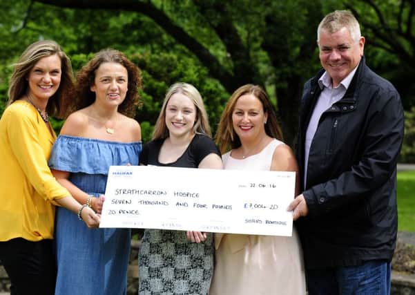 Strathcarron Hospice receives over Â£7000 from Falkirk Fashion Week events
Pic: Michael Gillen