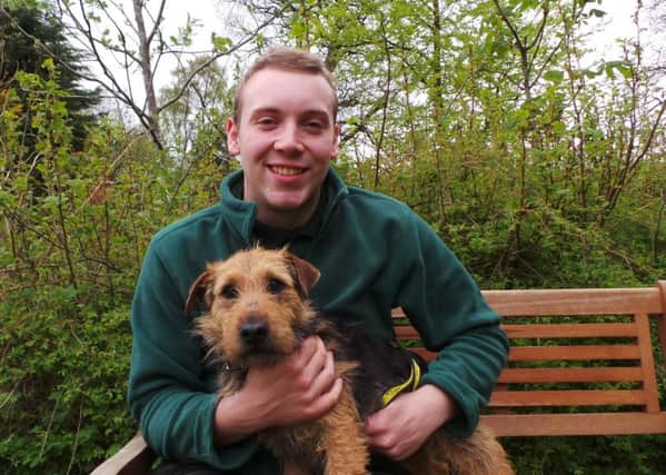 Sean Brunton is the Home From Home co-ordinator at Dogs Trust in West Calder
