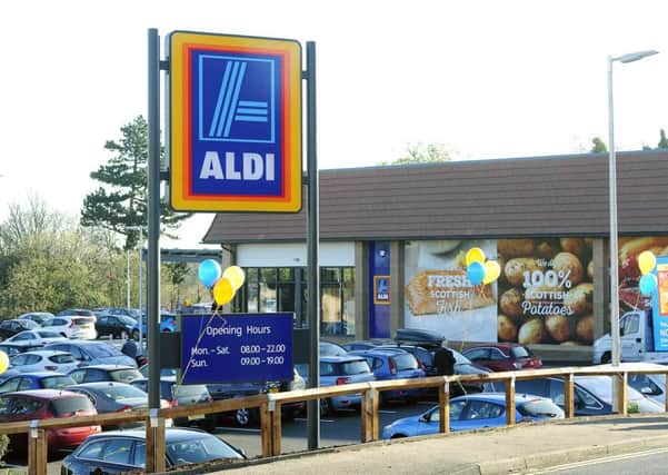 The Aldi store in Polmont