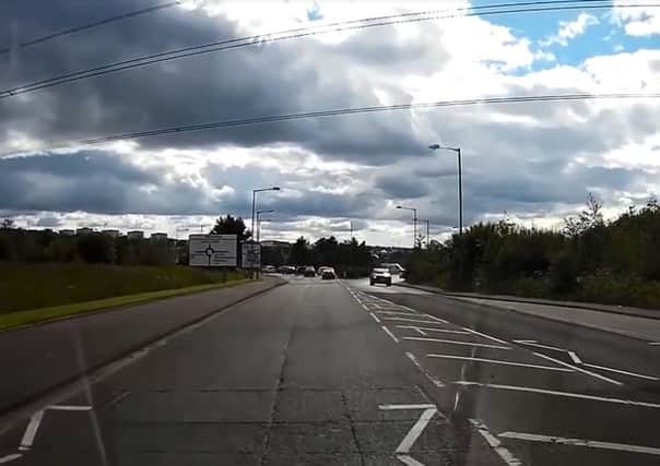 The incident happened at the Westfield roundabout on Friday evening