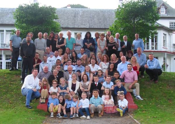 The Clark family, originally from Stenhousemuir, held their  20th anniversary reunion in Dunkeld