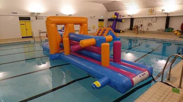 New floating assualt course available at Bo'ness Rec Centre
