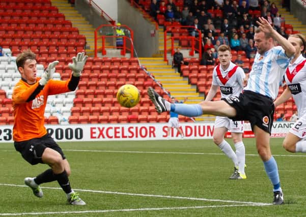 Stenhousemuir are aiming to get the better of Airdrie after losing to them in the Betfred Cup.