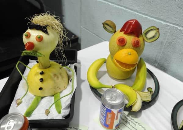 There was a lot of creativity on display at Polmont Annual Flower Show
