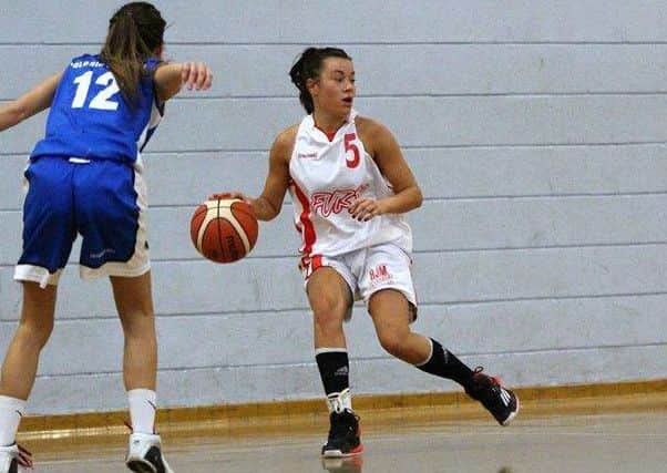 Shannon Flippard of Falkirk Sony Centre Fury senior women's basketball team (Submitted pic)