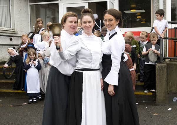 Slamannan Primary School goes back in time to the Victorian age