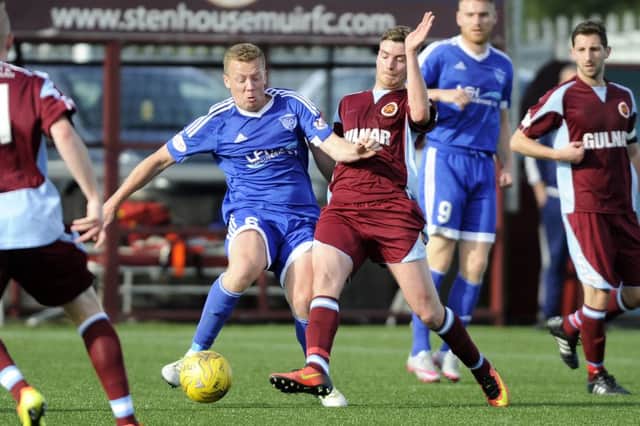 Stenhousemuir earned a valuable draw on Saturday. Pic by Alan Murray