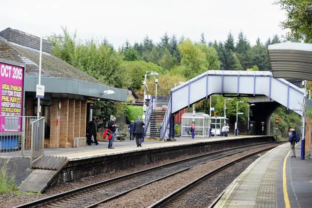 Another car park is to be built to serve Falkirk High station
Picture: Michael Gillen