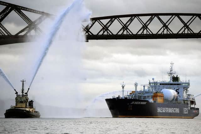 The Ineos Insight. Picture: Michael Gillen