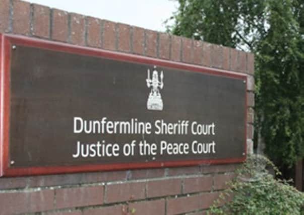The trial was held at Dunfermline Sheriff Court