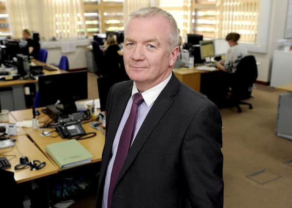 DCI Gary Boyd of Forth Valley's Public Protection Unit. Picture: Michael Gillen