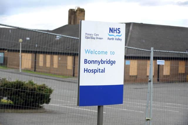 Bonnybridge Hospital was closed months after the patient's death