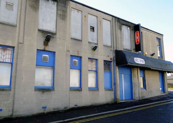 The attack happened outside Falkirk's popular Storm nightclub