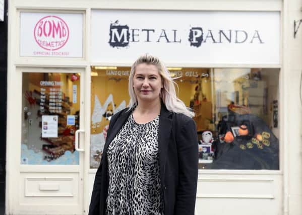 Amanda Thomson outside her new location for Metal Panda
Picture: Michael Gillen