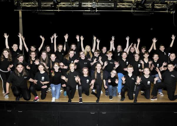 The Project Theatre cast  rehearse for their new production of Bugsy Malone