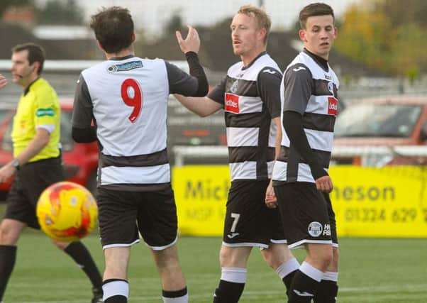 East Stirlingshire had nine goals to celebrate