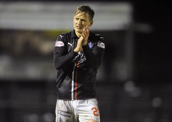 James Craigen turned in a match winning performance, and also landed the three starshot points. Pic by Michael Gillen.