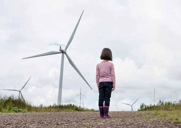 A wind farm grant will help provide future services in Limerigg and Slamannan. Picture: John Devlin