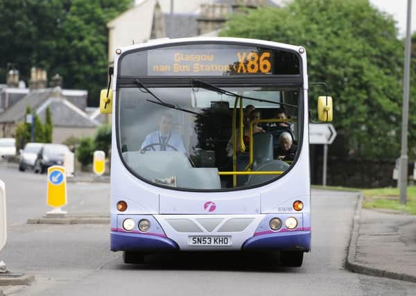 The X86 bus through the district was one of the routes its operator cut this year. Picture: Michael Gillen