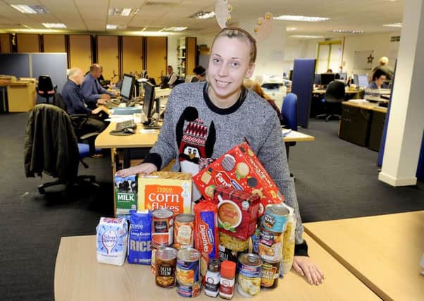 Support your local foodbank with collection for Christmas