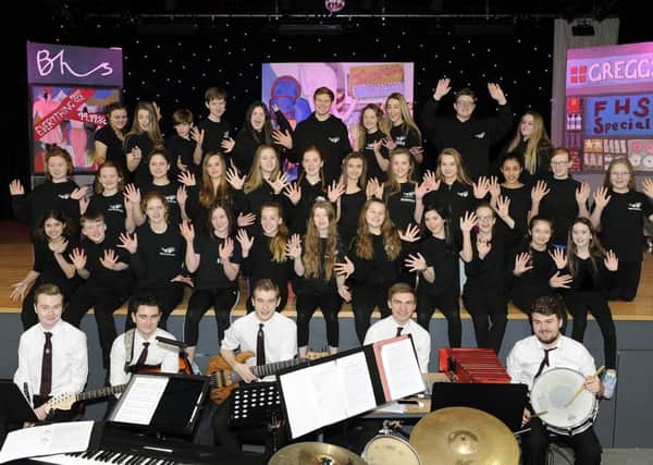 Falkirk High School pupils are ready for their panto - A-Lad-In Falkirk