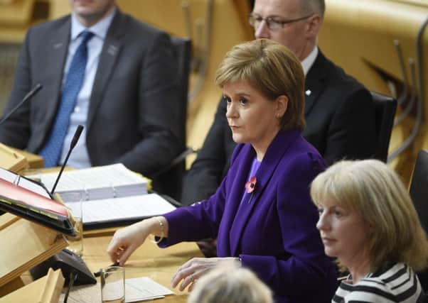 First Minister Nicola Sturgeon was questioned about the Government's position on dangerous driving