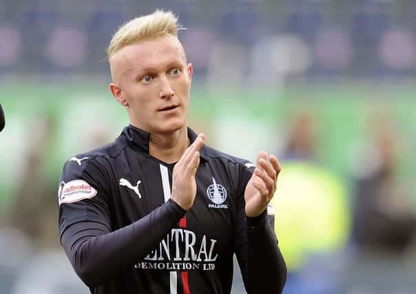 Craig Sibbald has denied handing in a transfer request  and only learned of the story when a team-mate told him!