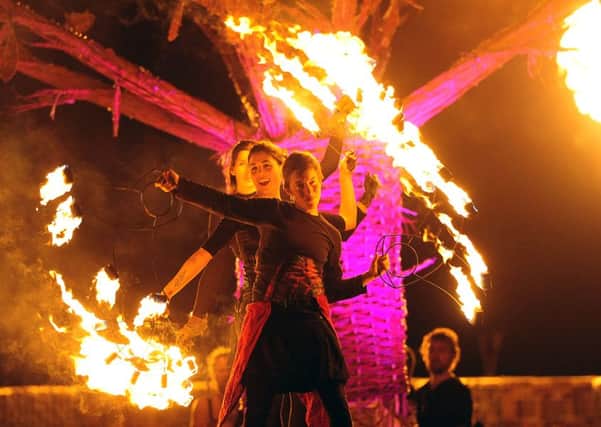 The Fire and Light at the Helix on New Year's Day extravaganza promises to be even better than the last event