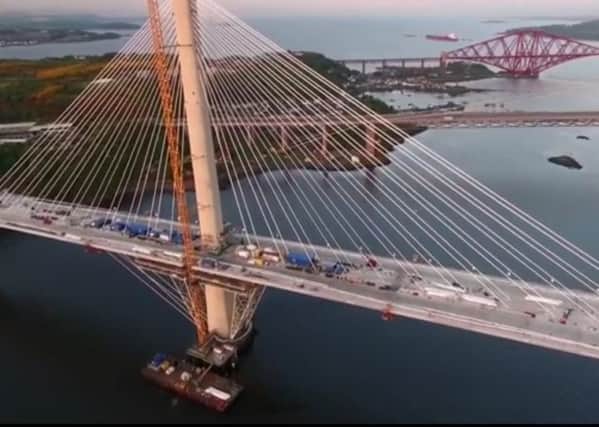 The Queensferry Crossing is due to open in May 2017