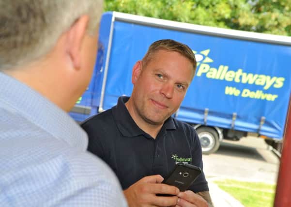 As a member of Palletways UK, Duncan Adams helped achieve a record number of deliveries in a two month period