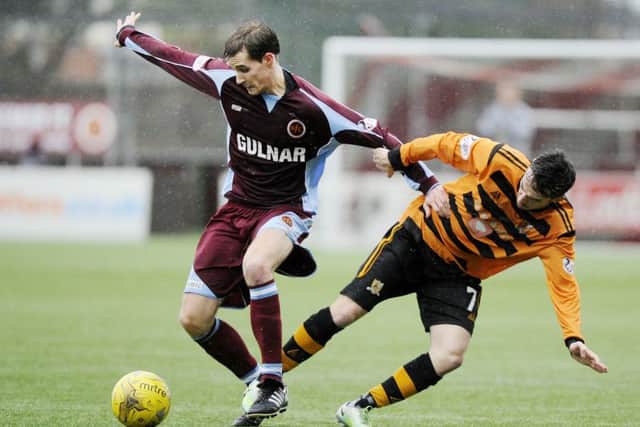 Stenhousemuir were defeated despite taking an early lead. Pic by Alan Murray