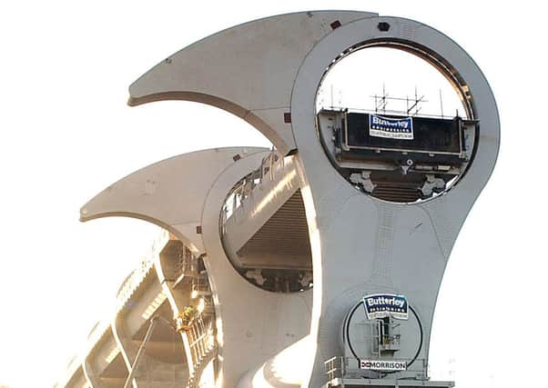 Falkirk Wheel boat trips were cancelled due to a technical fault