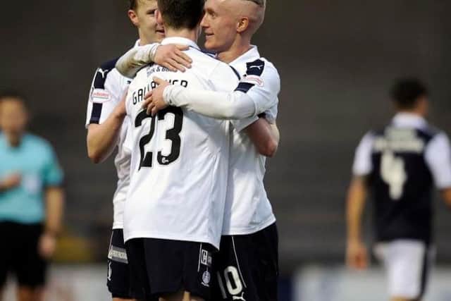 Falkirk scored four with a double from Craig Sibbald