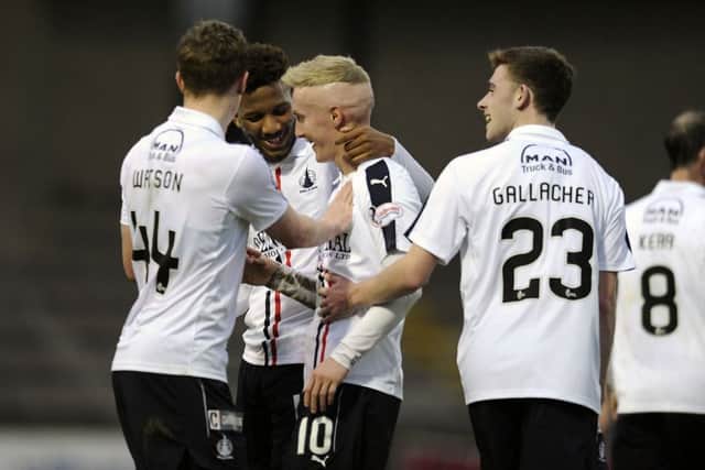 Craig Sibbald and Myles Hippolyte are in the starshot running. Pic by Michael Gillen.