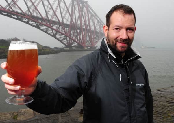 Entrepreneur Dave Robertson, pictured, raised an unknown amount of cash from crowdfunding investors for his bid to open a local brewery, with sites mentioned including Port Edgar but also North Queensferry.  Now, amid plans to open a gin distillery in Oban, nothing has so far come of the local venture.
